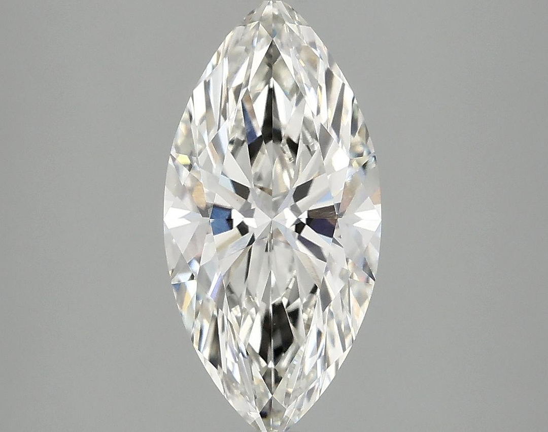2.03 Carat Marquise Shaped Excellent Cut VVS2 IGI Certified Lab Grown Diamond