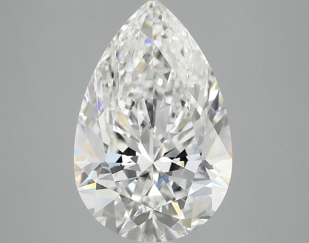 3.57 Carat Pear Shaped Ideal Cut VS1 IGI Certified Lab Grown Diamond