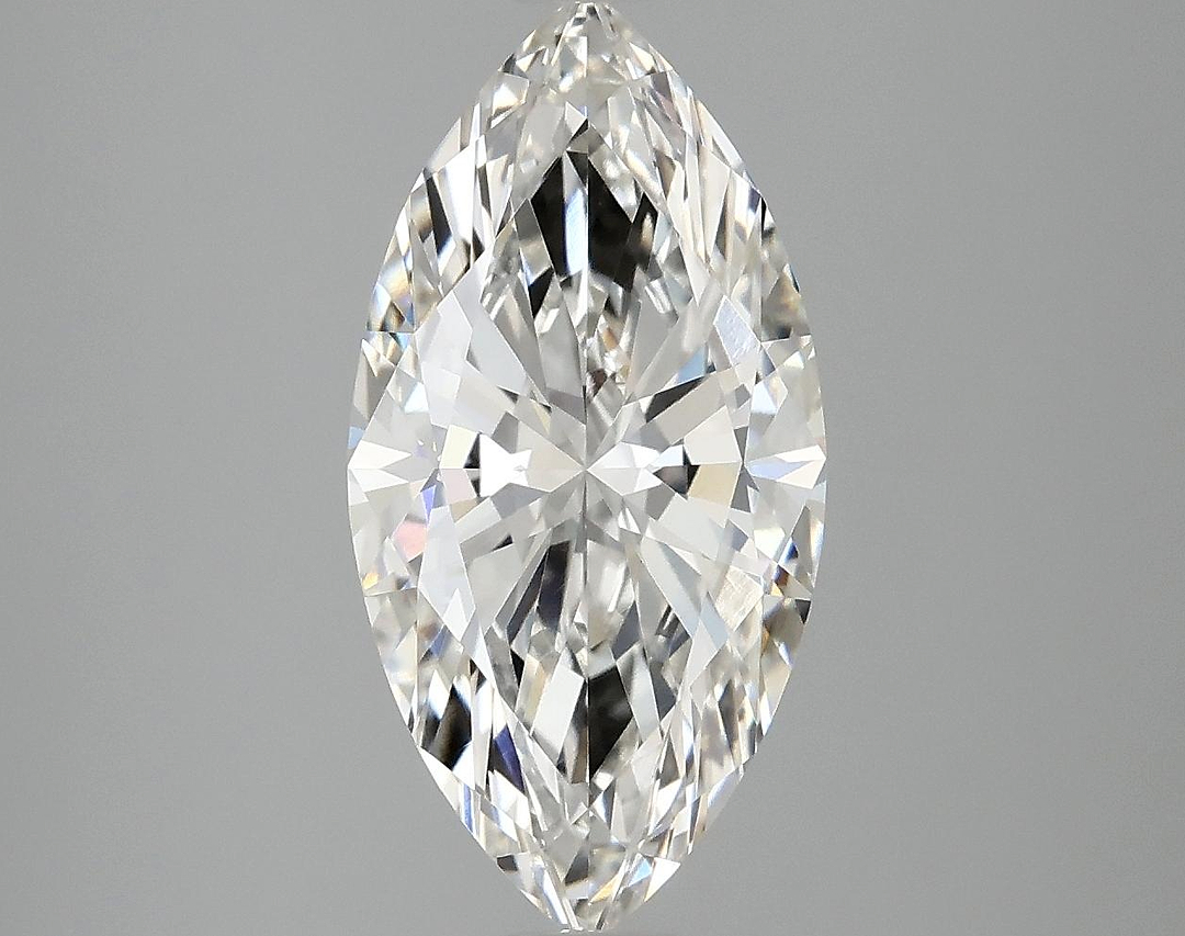 3.0 Carat Marquise Shaped Ideal Cut VVS2 IGI Certified Lab Grown Diamond
