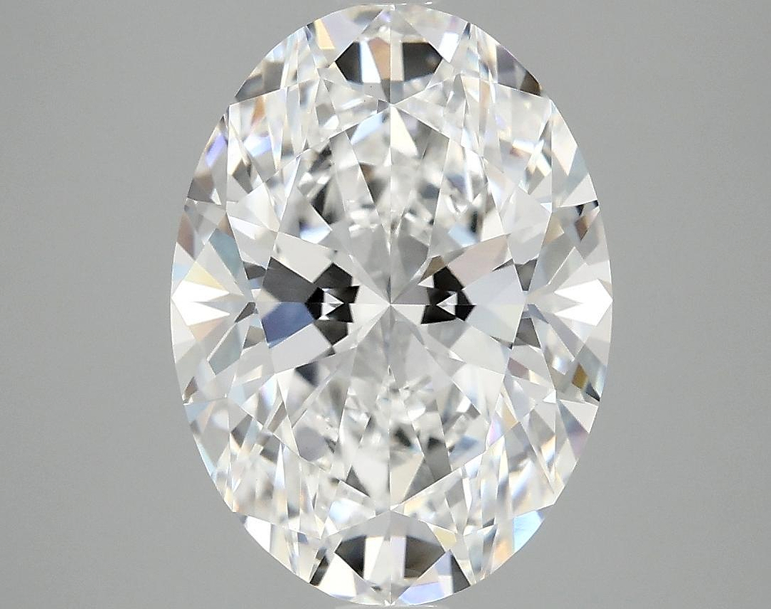 4.08 Carat Oval Shaped Excellent Cut VVS2 IGI Certified Lab Grown Diamond