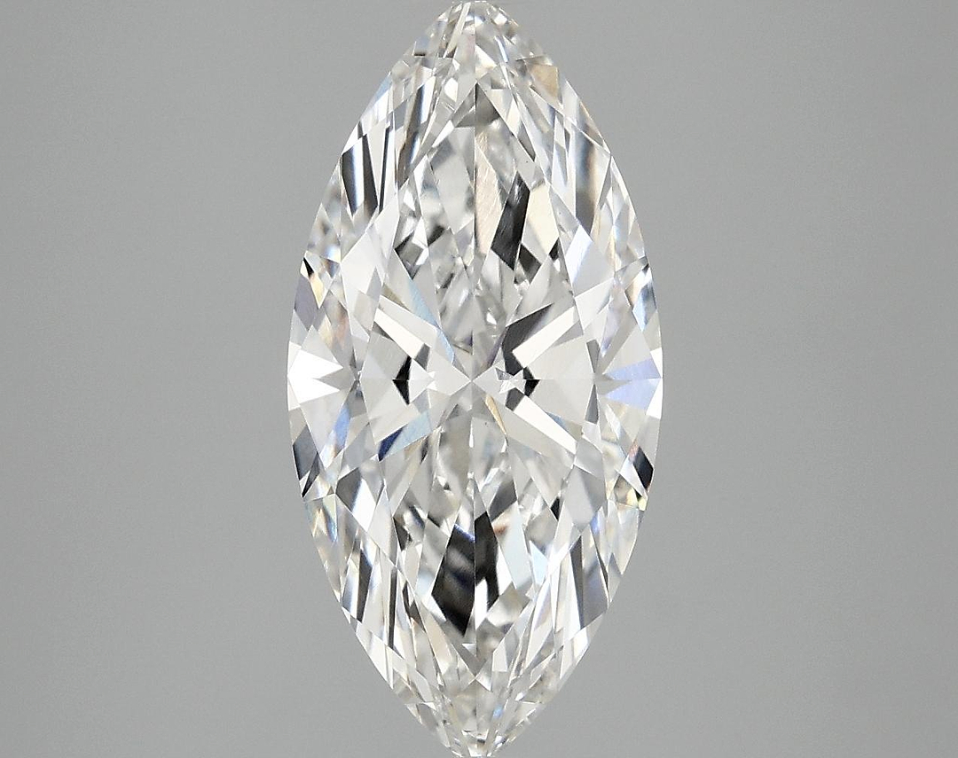 2.91 Carat Marquise Shaped Excellent Cut VVS2 IGI Certified Lab Grown Diamond