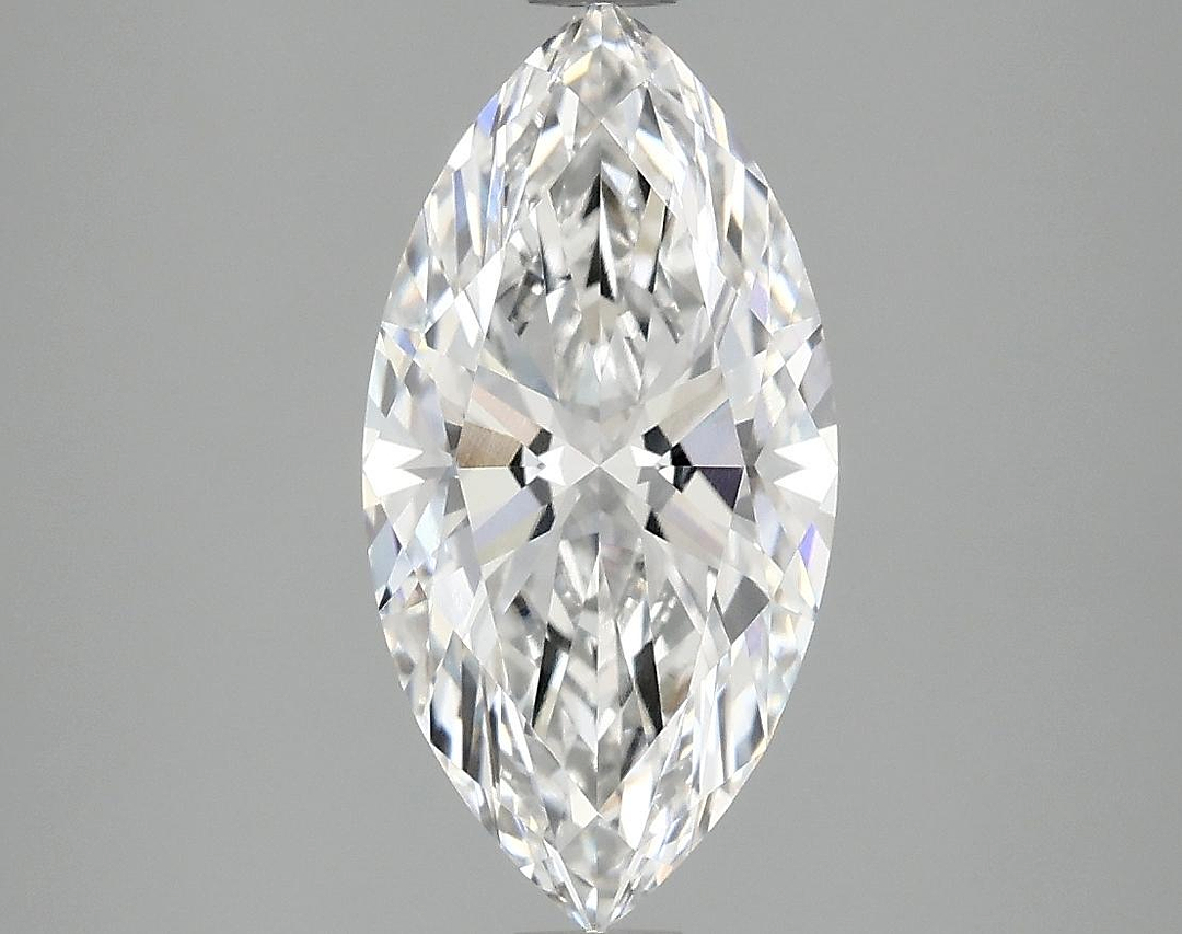 2.1 Carat Marquise Shaped Ideal Cut VVS2 IGI Certified Lab Grown Diamond