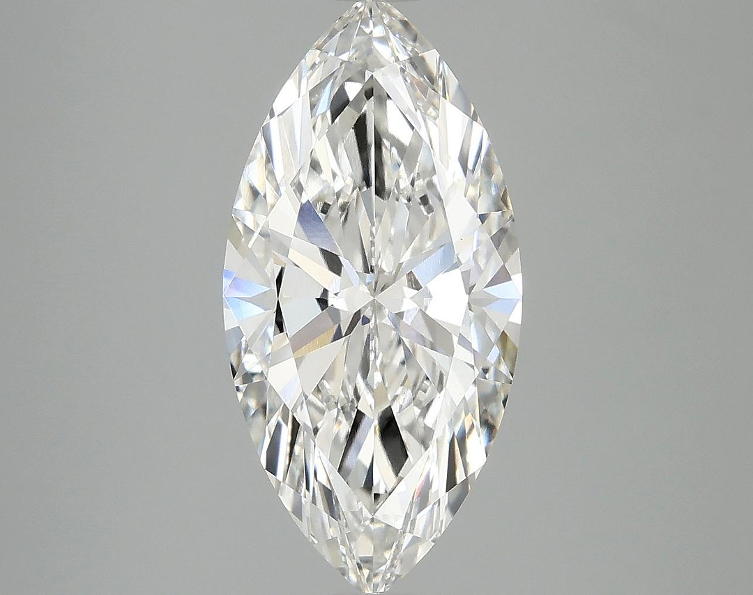 2.97 Carat Marquise Shaped Ideal Cut VS1 IGI Certified Lab Grown Diamond