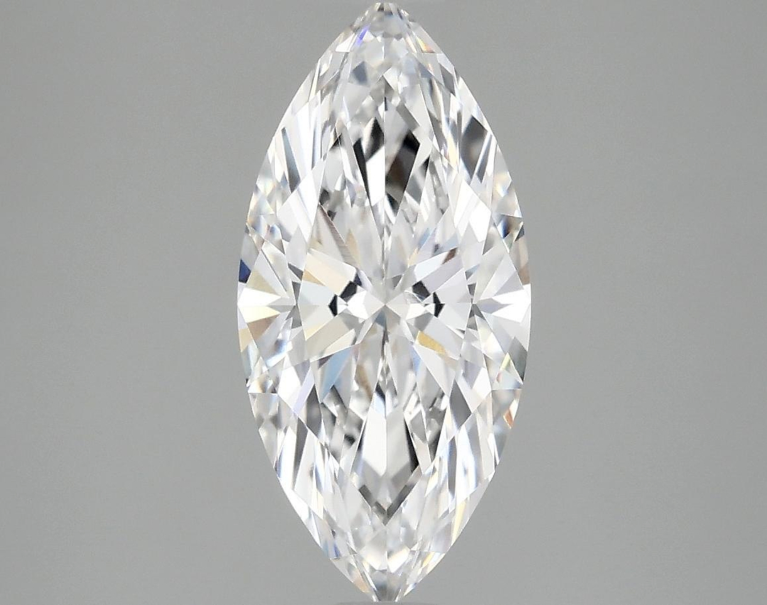 2.02 Carat Marquise Shaped Excellent Cut VVS2 IGI Certified Lab Grown Diamond