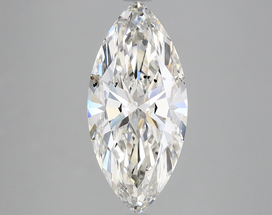 2.97 Carat Marquise Shaped Excellent Cut SI1 IGI Certified Lab Grown Diamond