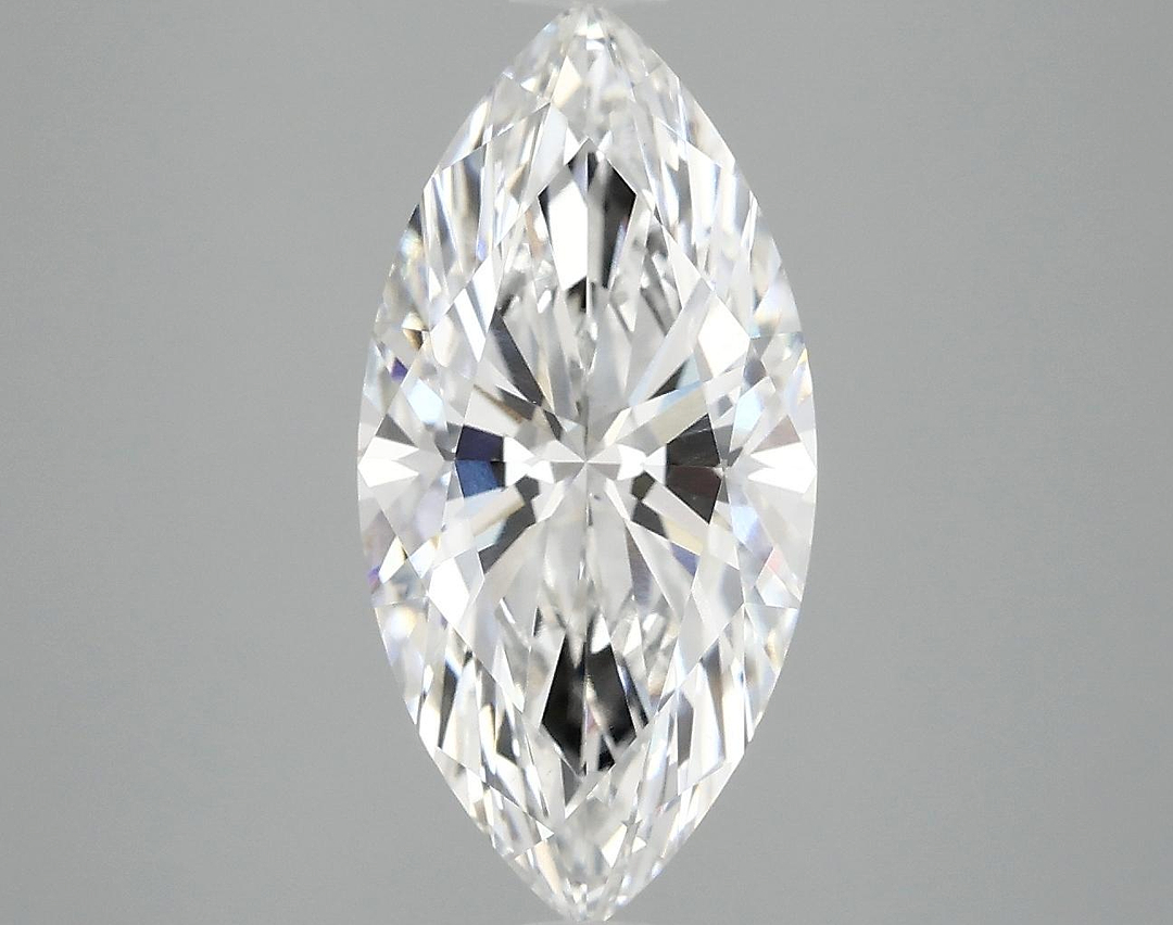 3.08 Carat Marquise Shaped Ideal Cut VVS2 IGI Certified Lab Grown Diamond