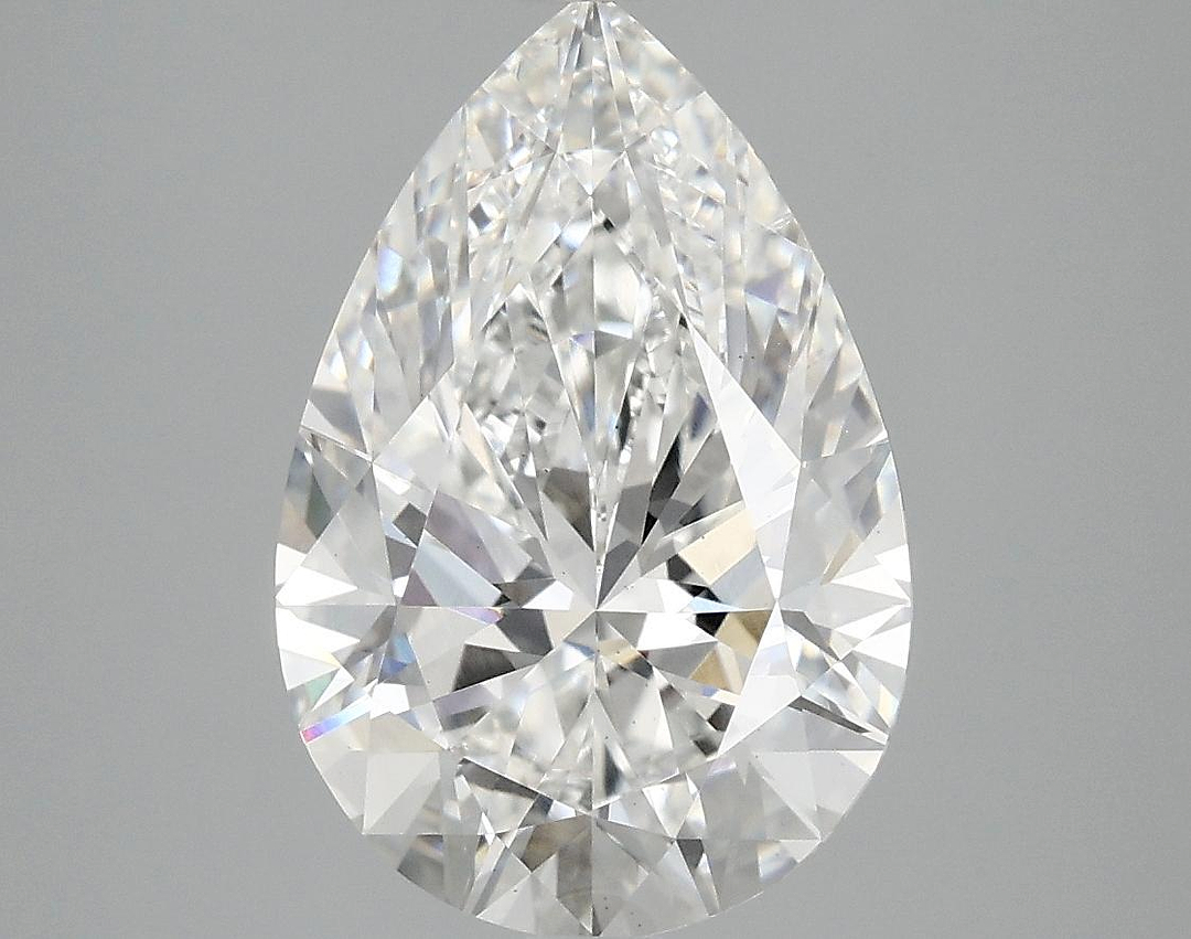 4.02 Carat Pear Shaped Excellent Cut VS2 IGI Certified Lab Grown Diamond