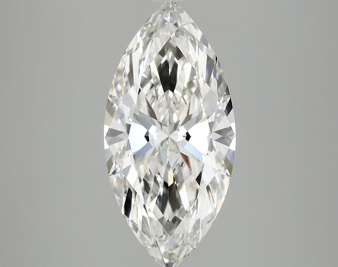 3.02 Carat Marquise Shaped Excellent Cut VVS2 IGI Certified Lab Grown Diamond