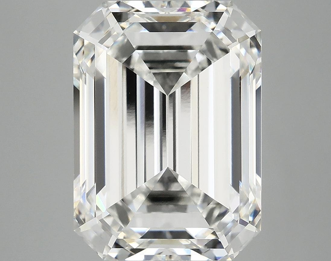 7.2 Carat Emerald Shaped Excellent Cut VVS2 IGI Certified Lab Grown Diamond