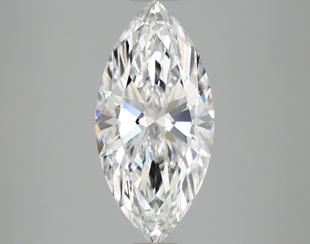 2.98 Carat Marquise Shaped Excellent Cut VS1 IGI Certified Lab Grown Diamond
