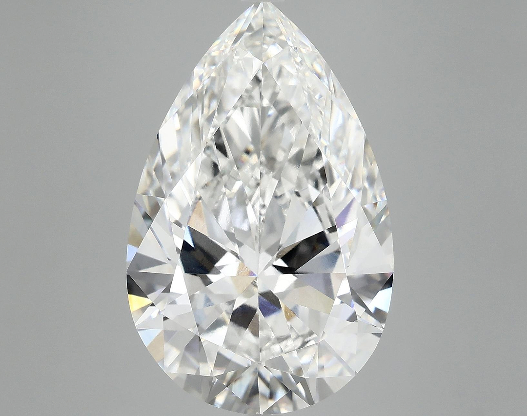 10.05 Carat Pear Shaped Ideal Cut VVS2 IGI Certified Lab Grown Diamond