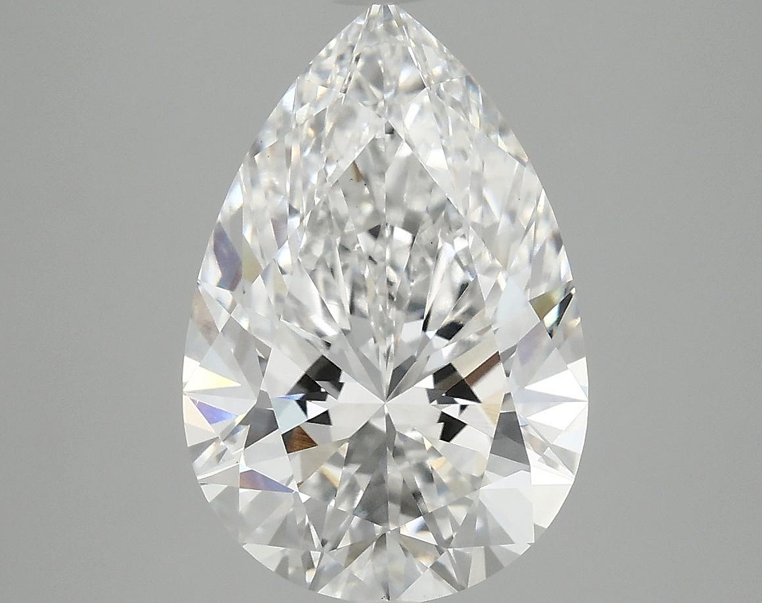 4.08 Carat Pear Shaped Excellent Cut VS1 IGI Certified Lab Grown Diamond