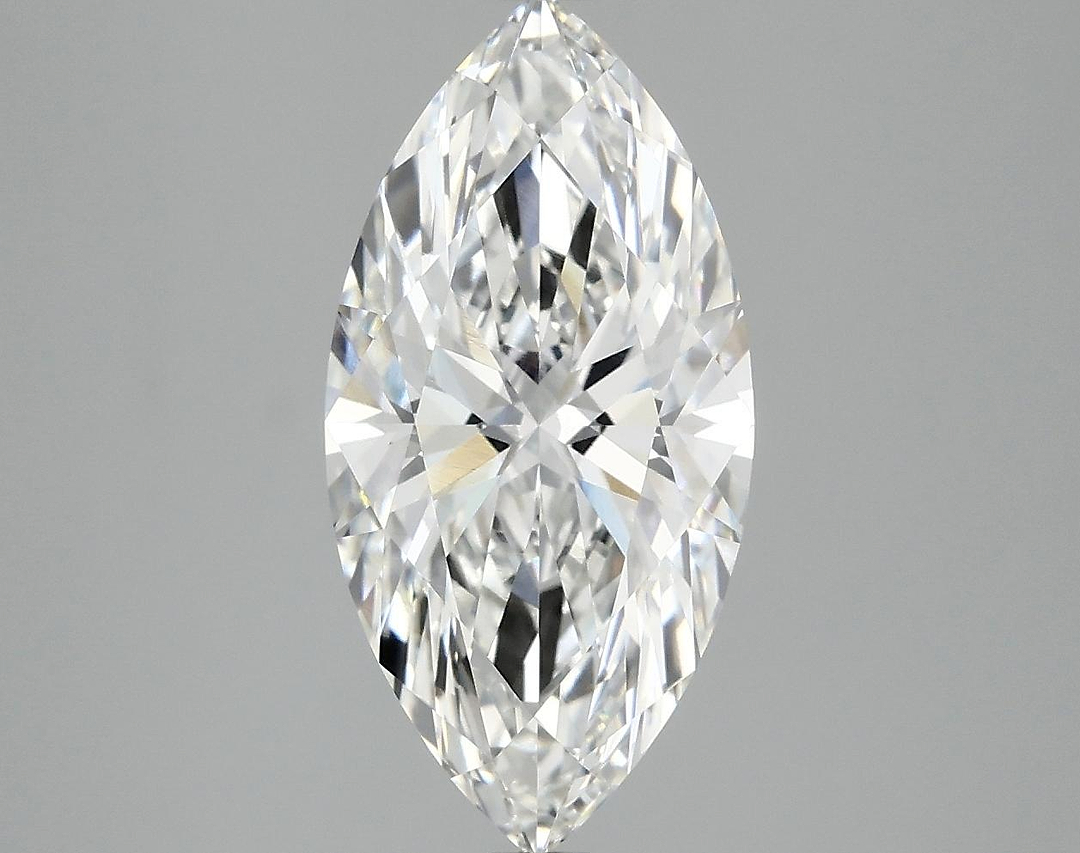 3.04 Carat Marquise Shaped Ideal Cut VVS2 IGI Certified Lab Grown Diamond