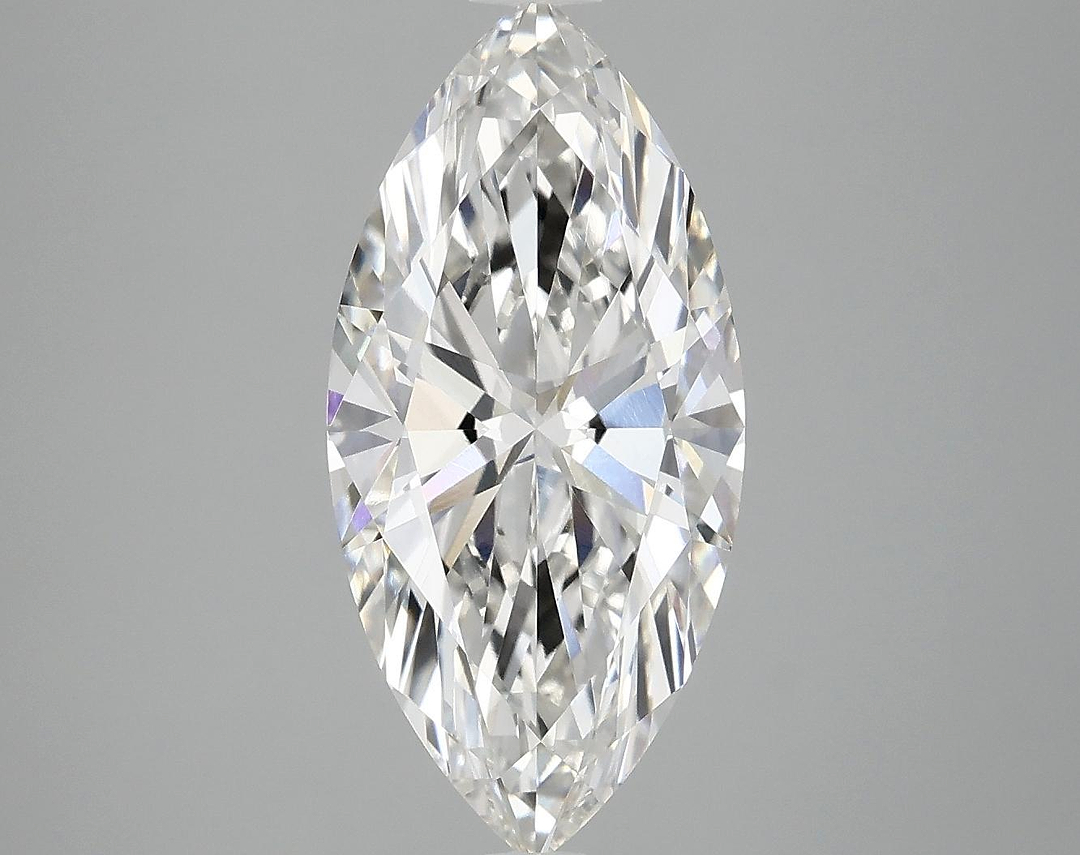 2.99 Carat Marquise Shaped Excellent Cut VVS2 IGI Certified Lab Grown Diamond