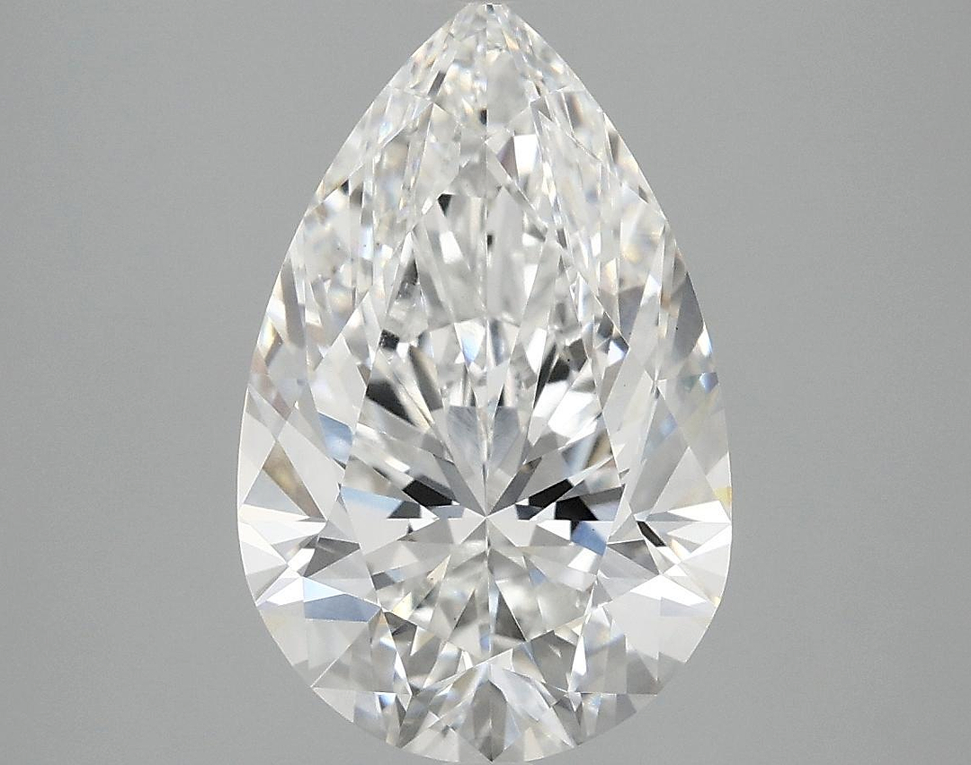 4.03 Carat Pear Shaped Ideal Cut VS1 IGI Certified Lab Grown Diamond