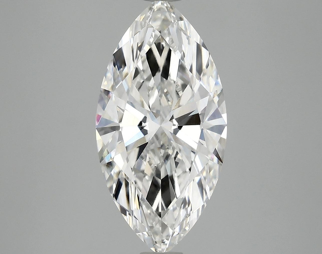 3.08 Carat Marquise Shaped Ideal Cut VVS2 IGI Certified Lab Grown Diamond