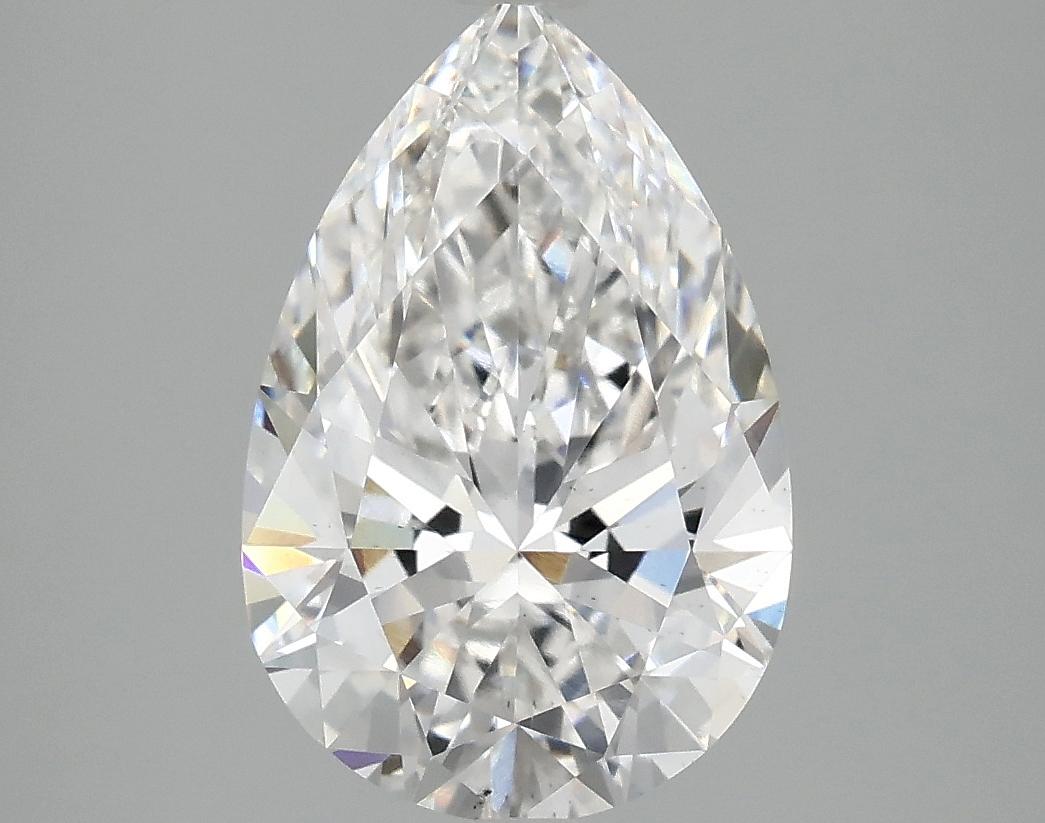 3.02 Carat Pear Shaped Excellent Cut VS2 IGI Certified Lab Grown Diamond