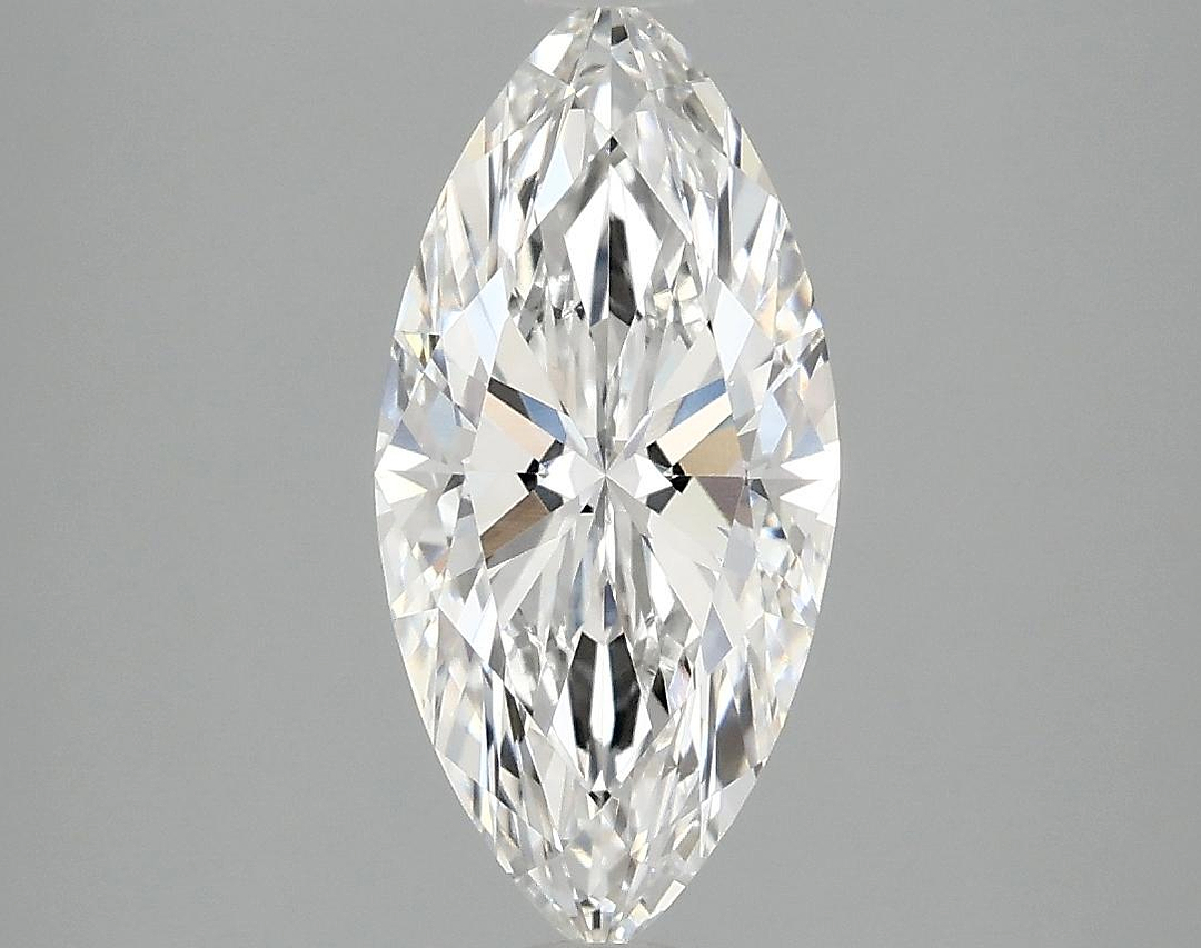1.85 Carat Marquise Shaped Excellent Cut VVS2 IGI Certified Lab Grown Diamond