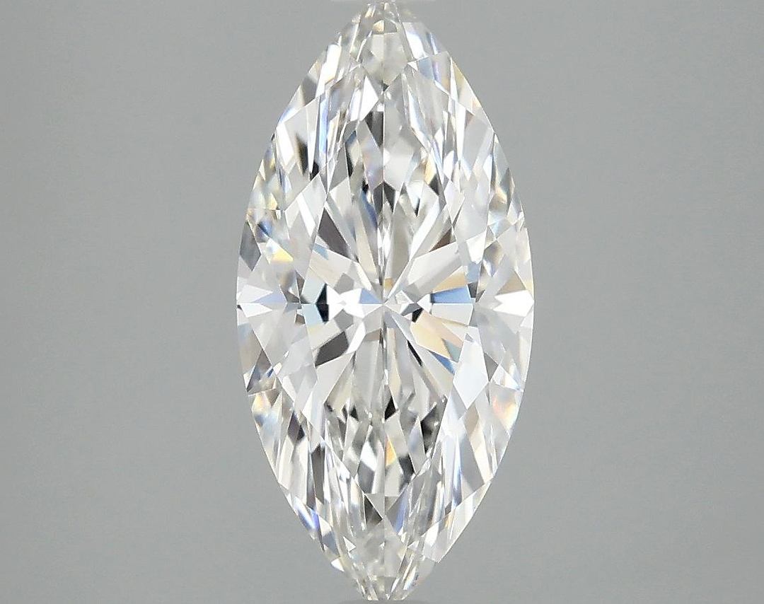 2.05 Carat Marquise Shaped Excellent Cut VVS2 IGI Certified Lab Grown Diamond