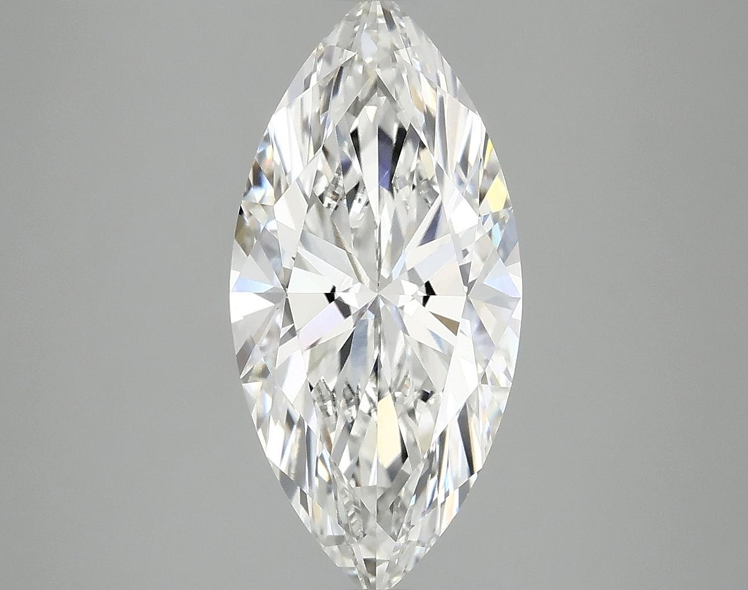 3.06 Carat Marquise Shaped Excellent Cut VVS1 IGI Certified Lab Grown Diamond