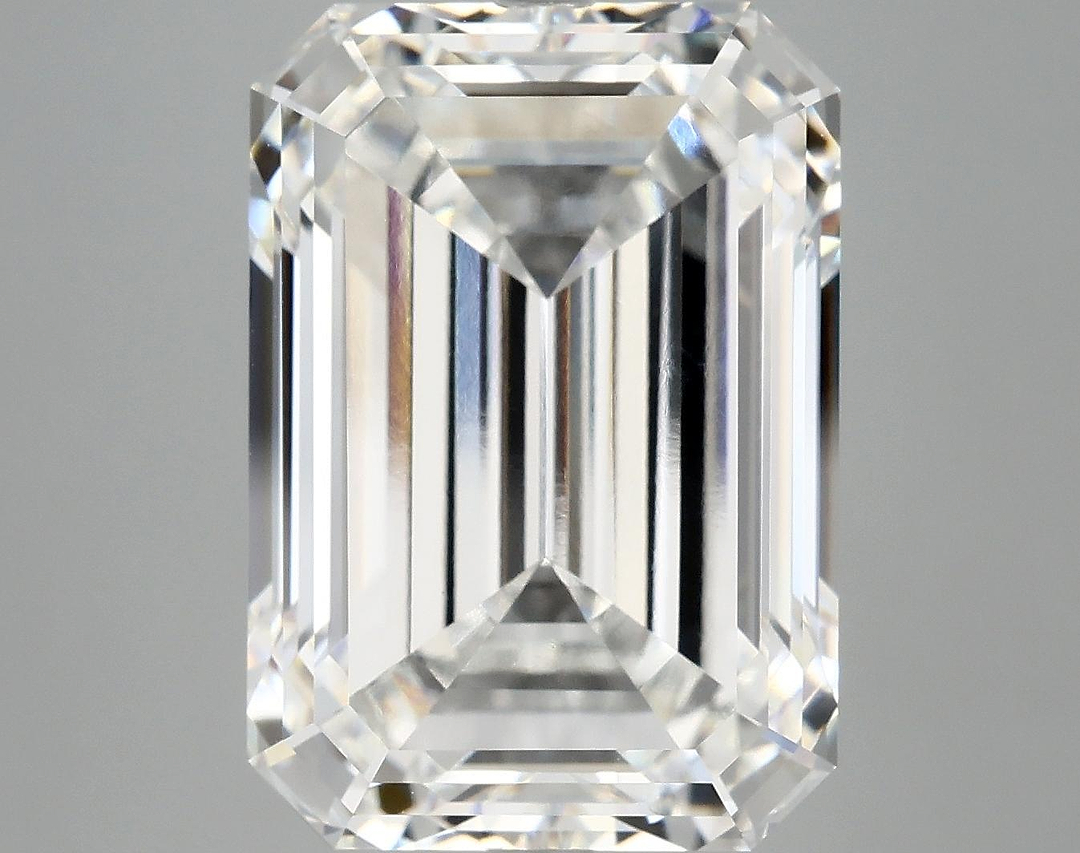 12.48 Carat Emerald Shaped Ideal Cut VVS2 IGI Certified Lab Grown Diamond