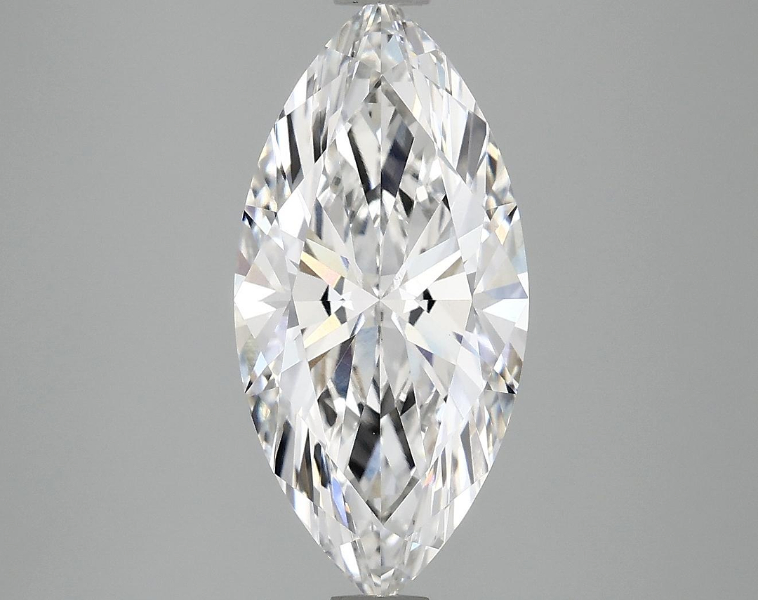 3.06 Carat Marquise Shaped Excellent Cut VVS2 IGI Certified Lab Grown Diamond