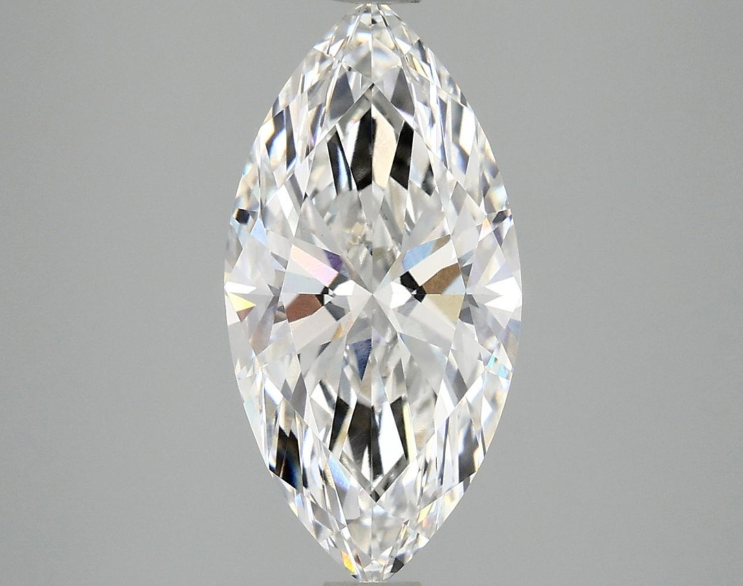 3.03 Carat Marquise Shaped Ideal Cut VVS2 IGI Certified Lab Grown Diamond