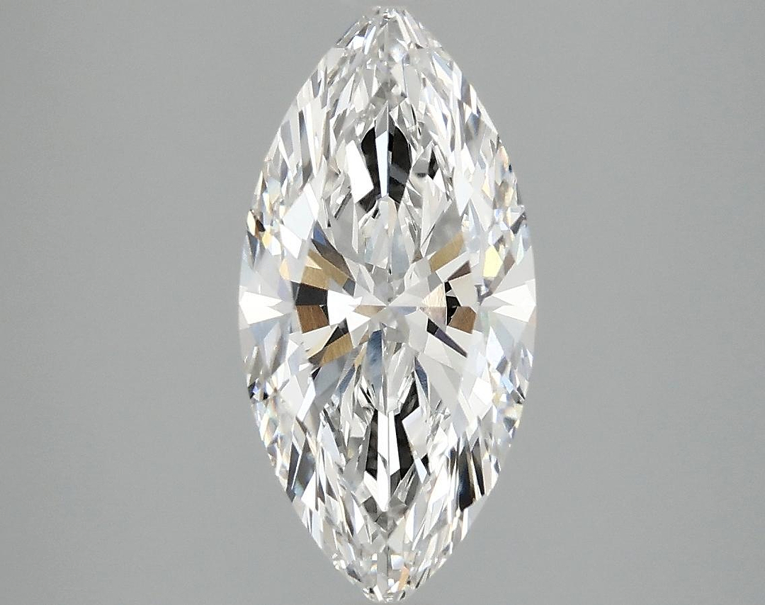 2.03 Carat Marquise Shaped Excellent Cut VVS2 IGI Certified Lab Grown Diamond