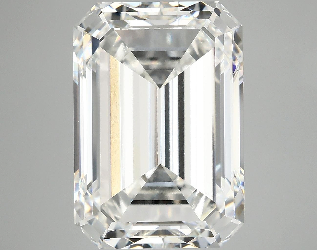 11.06 Carat Emerald Shaped Ideal Cut VVS2 IGI Certified Lab Grown Diamond