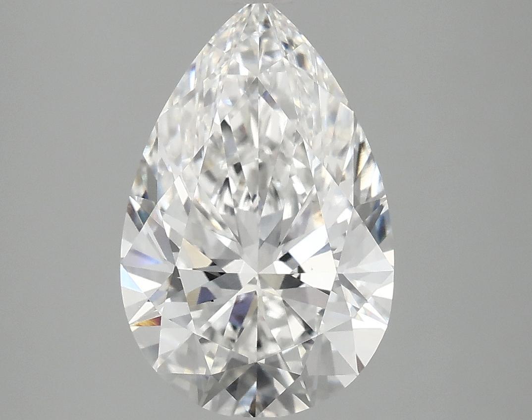 3.09 Carat Pear Shaped Ideal Cut VS1 IGI Certified Lab Grown Diamond