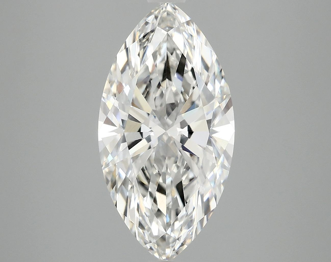 3.06 Carat Marquise Shaped Ideal Cut VVS2 IGI Certified Lab Grown Diamond