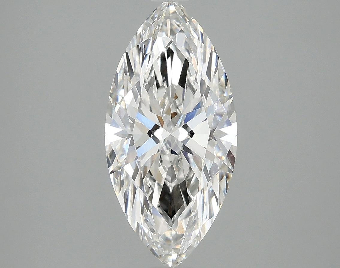 2.1 Carat Marquise Shaped Excellent Cut VVS1 IGI Certified Lab Grown Diamond