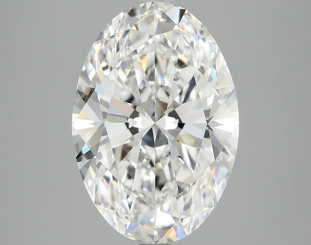 3.95 Carat Oval Shaped Ideal Cut VVS2 IGI Certified Lab Grown Diamond