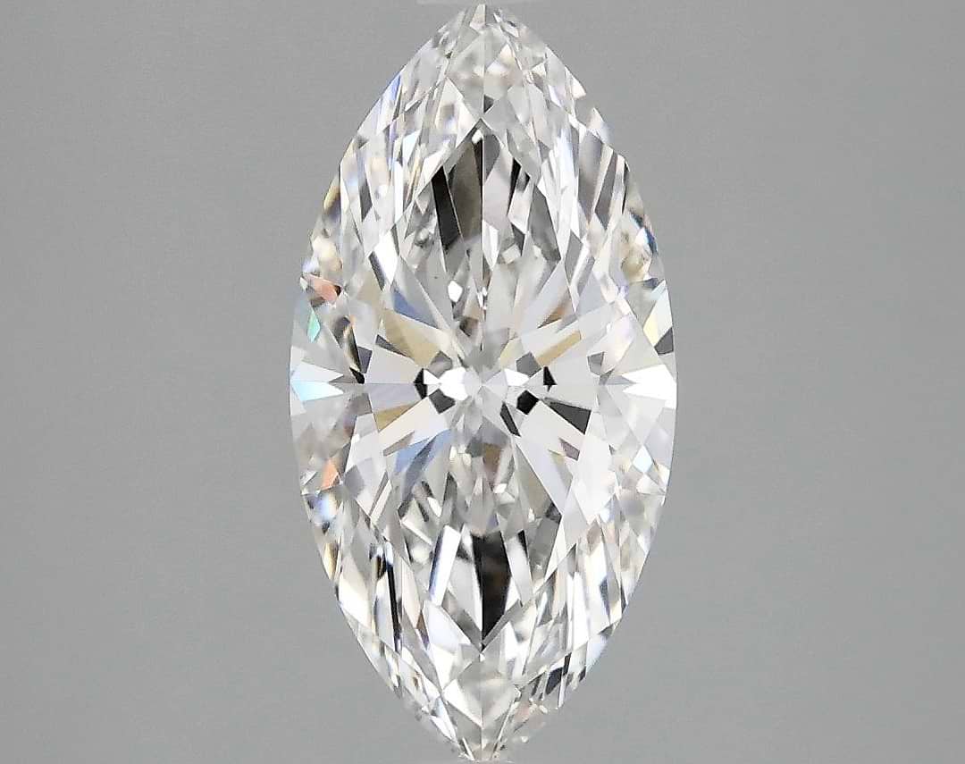 1.98 Carat Marquise Shaped Ideal Cut VS1 IGI Certified Lab Grown Diamond