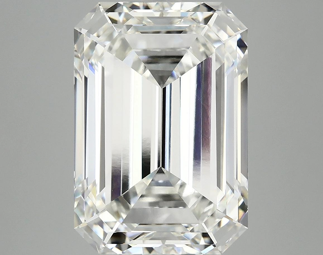 7.2 Carat Emerald Shaped Ideal Cut VVS2 IGI Certified Lab Grown Diamond