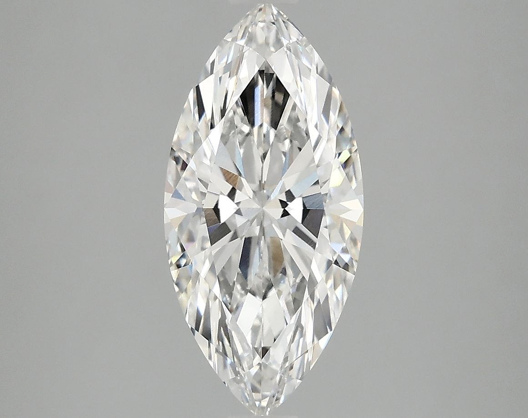 2.03 Carat Marquise Shaped Excellent Cut VVS2 IGI Certified Lab Grown Diamond