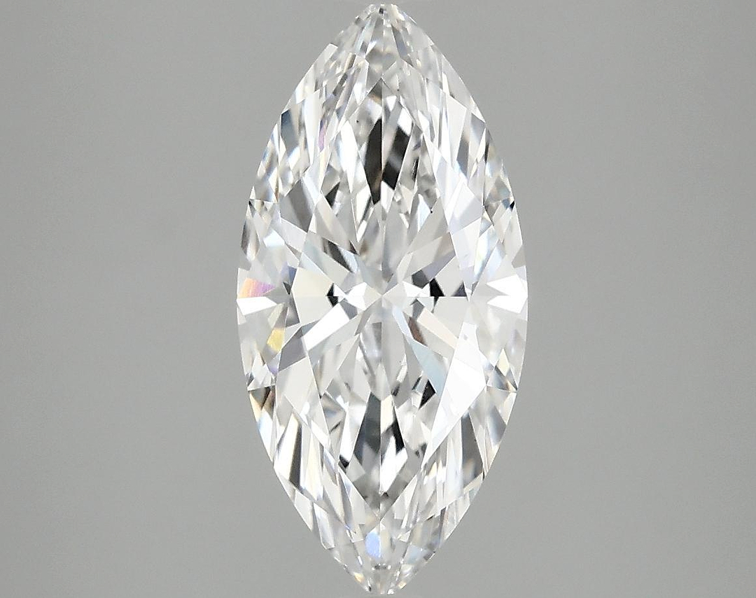 2.08 Carat Marquise Shaped Excellent Cut VS1 IGI Certified Lab Grown Diamond