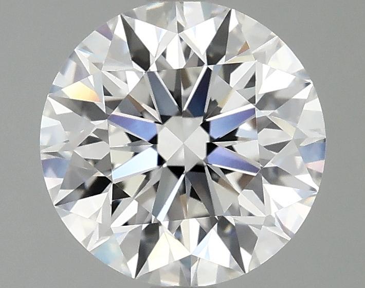2.08 Carat Round Shaped Excellent Cut VVS2 IGI Certified Lab Grown Diamond