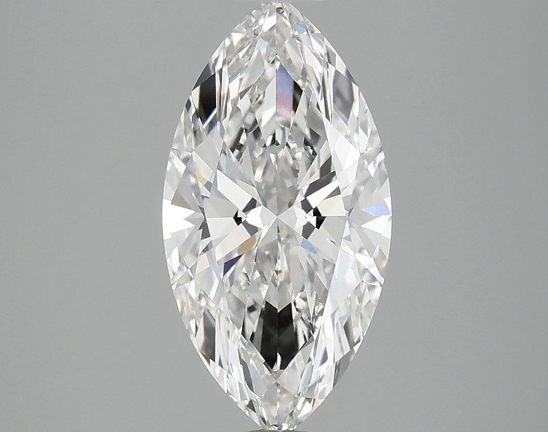 2.02 Carat Marquise Shaped Ideal Cut VVS2 IGI Certified Lab Grown Diamond