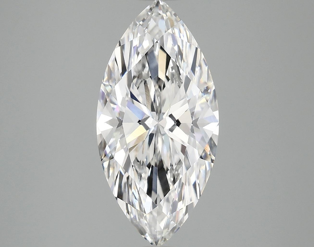 3.07 Carat Marquise Shaped Ideal Cut VVS2 IGI Certified Lab Grown Diamond