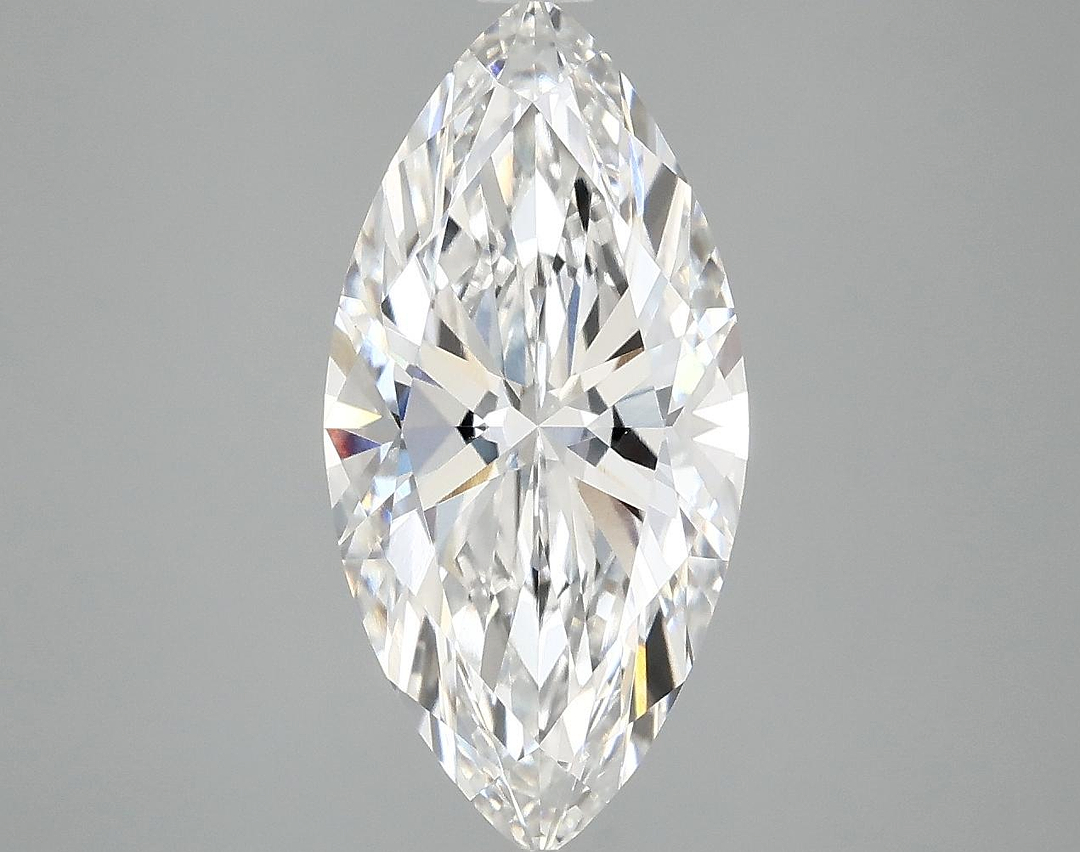 3.01 Carat Marquise Shaped Ideal Cut VVS2 IGI Certified Lab Grown Diamond