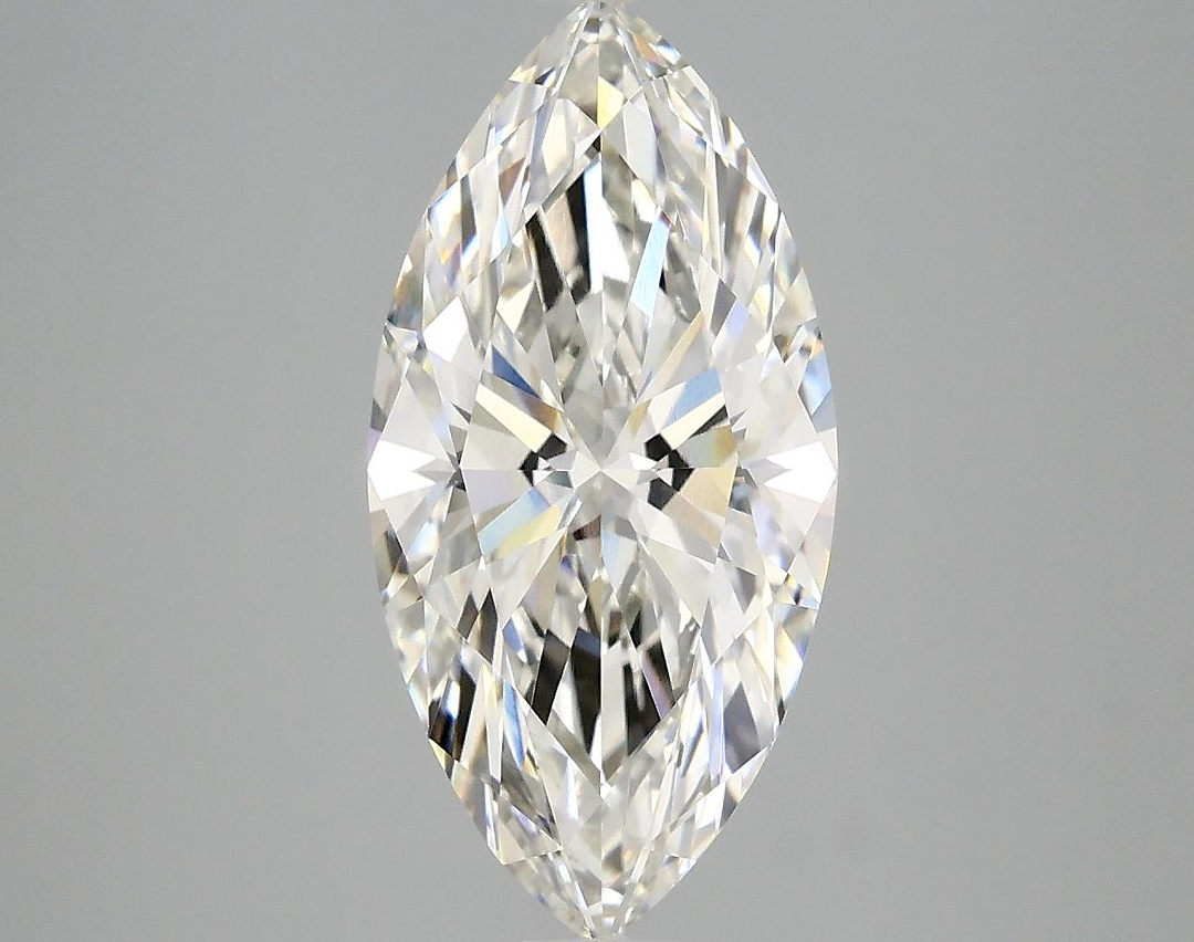 3.06 Carat Marquise Shaped Ideal Cut VVS2 IGI Certified Lab Grown Diamond
