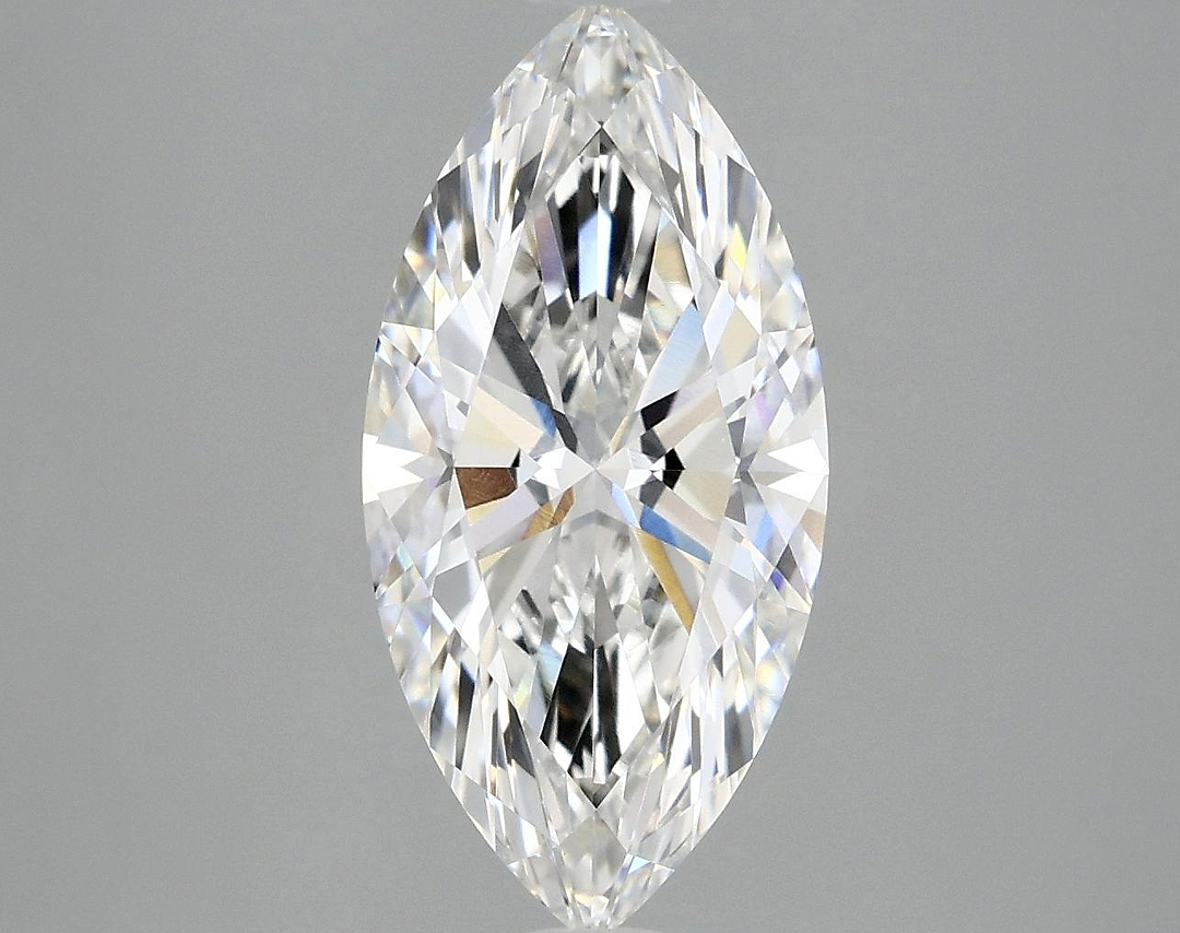 3.02 Carat Marquise Shaped Ideal Cut VVS2 IGI Certified Lab Grown Diamond