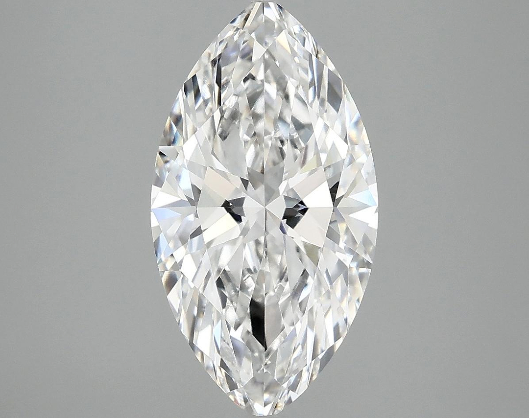 3.01 Carat Marquise Shaped Excellent Cut VVS2 IGI Certified Lab Grown Diamond