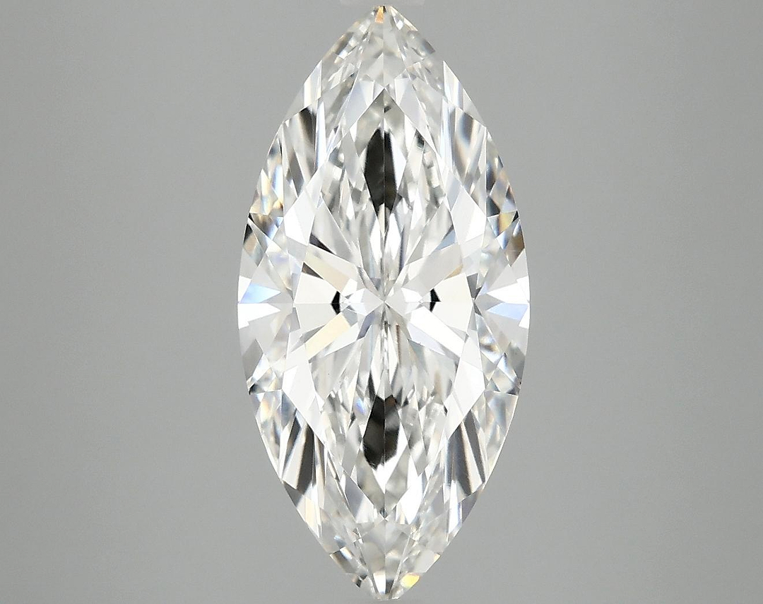 3.02 Carat Marquise Shaped Excellent Cut VVS2 IGI Certified Lab Grown Diamond