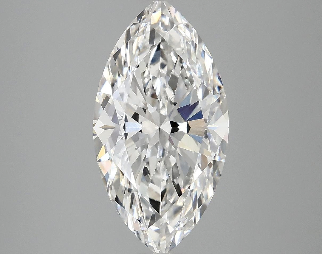 3.05 Carat Marquise Shaped Excellent Cut VVS2 IGI Certified Lab Grown Diamond