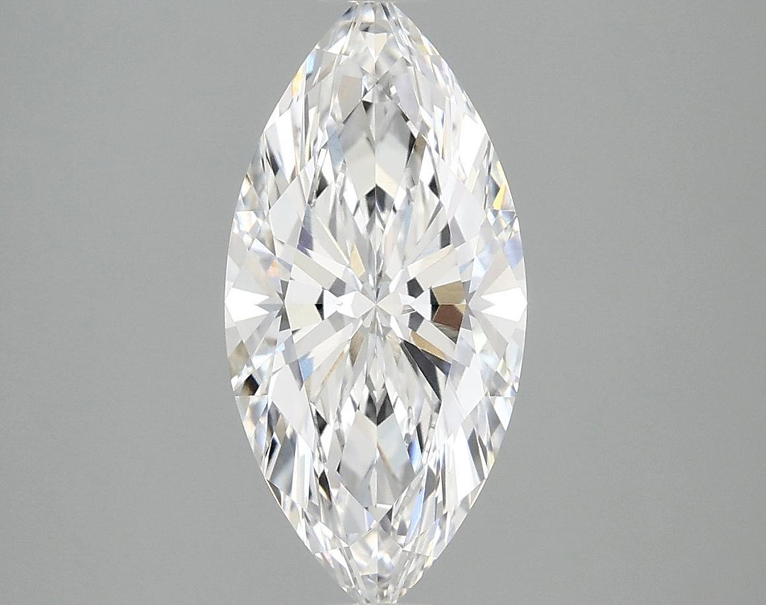 2.09 Carat Marquise Shaped Excellent Cut VVS2 IGI Certified Lab Grown Diamond