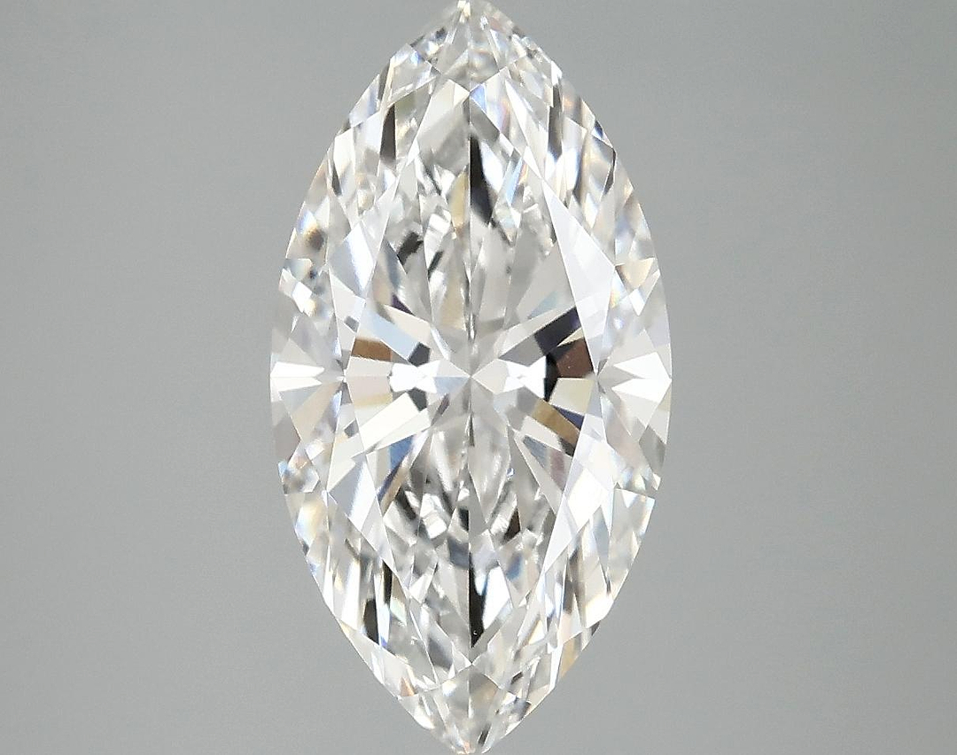 3.01 Carat Marquise Shaped Very Good Cut VVS2 IGI Certified Lab Grown Diamond