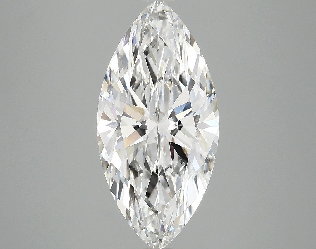 3.1 Carat Marquise Shaped Excellent Cut VVS2 IGI Certified Lab Grown Diamond