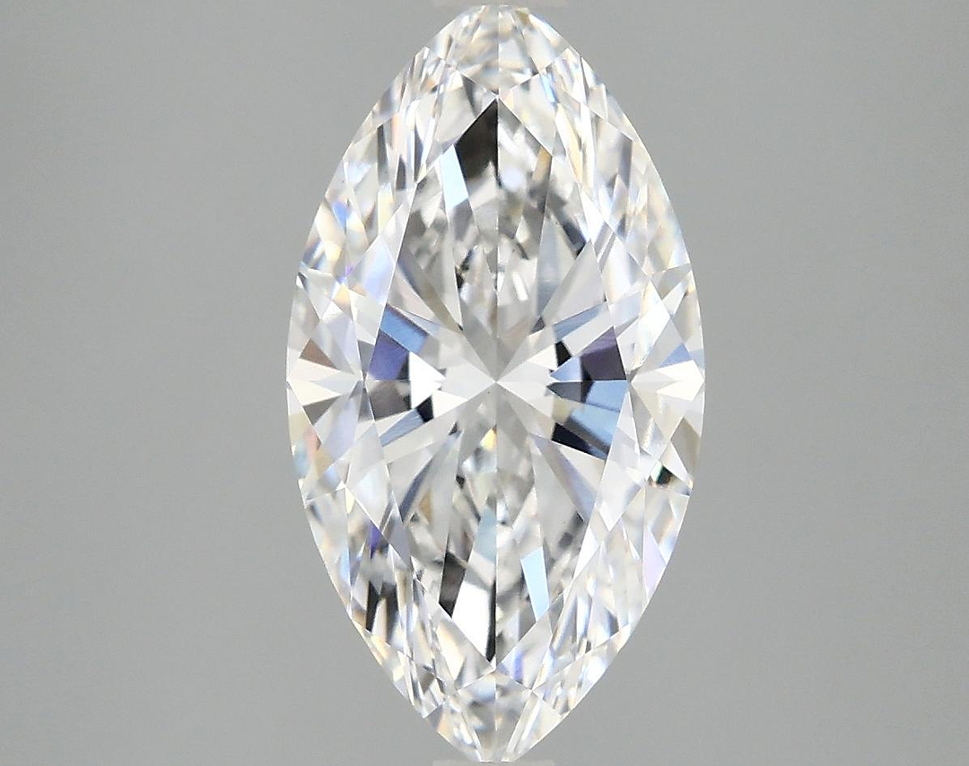 3.09 Carat Marquise Shaped Excellent Cut VVS2 IGI Certified Lab Grown Diamond